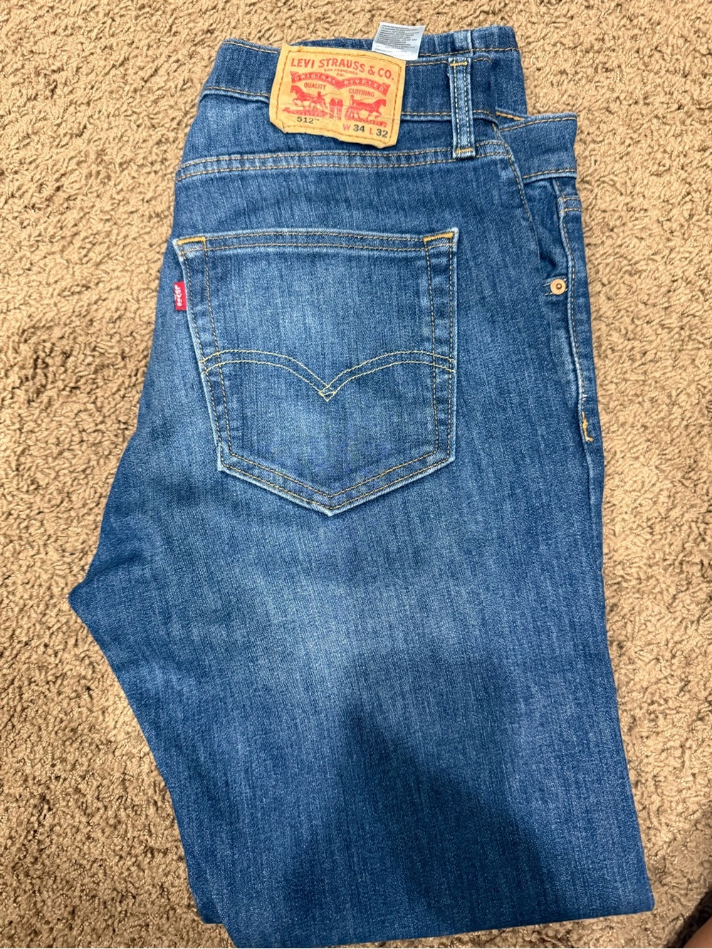 Levi's Men's Blue 512 Jeans